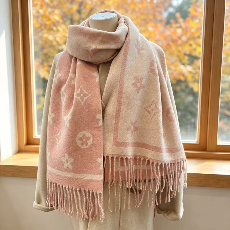 Stylish National Pattern Women - Infinity Scarf Knit ulasan dan harga