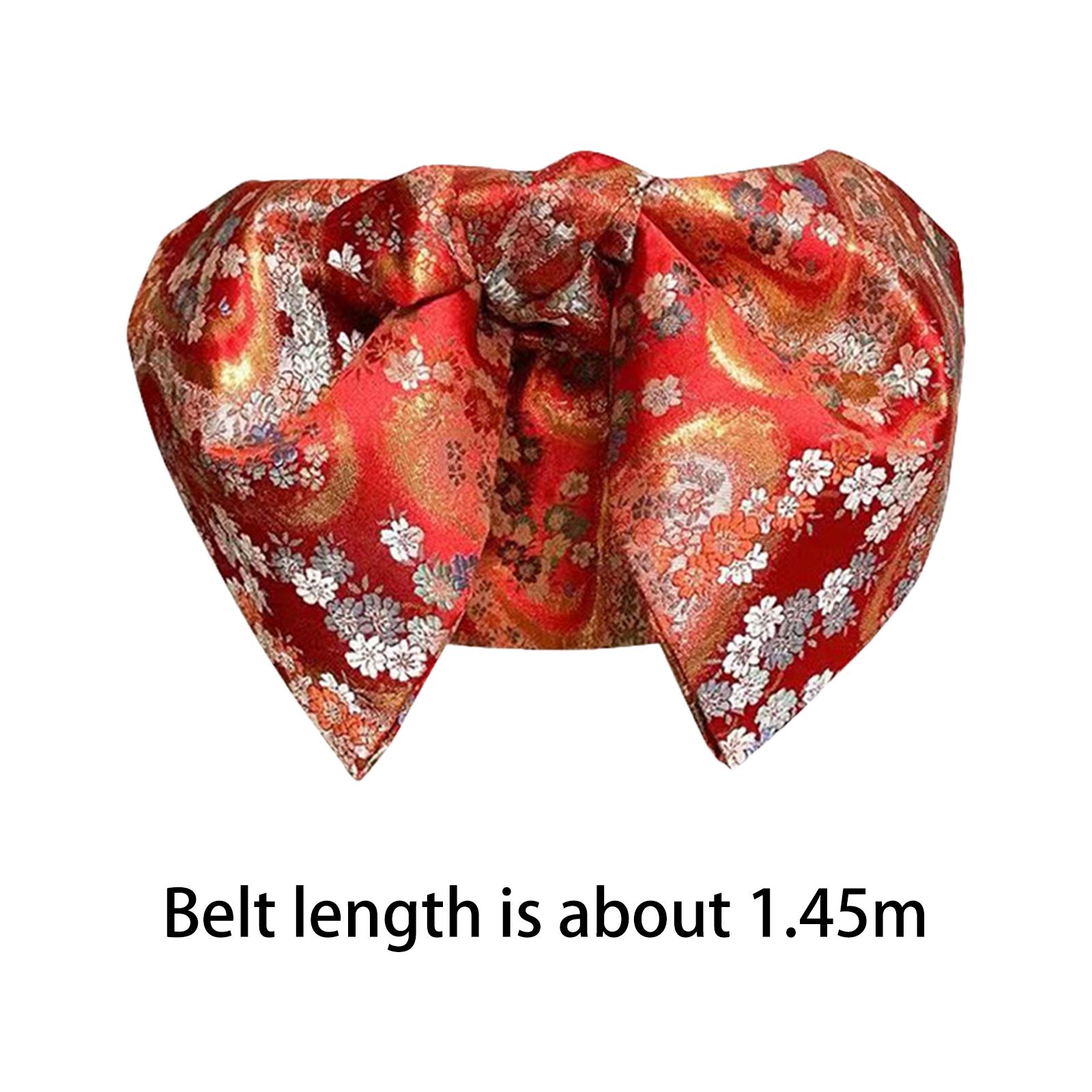 Traditional Japanese Obi Belt  - Bow Tie Pre Tied ulasan dan harga